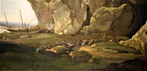 Naufrage sur la falaise